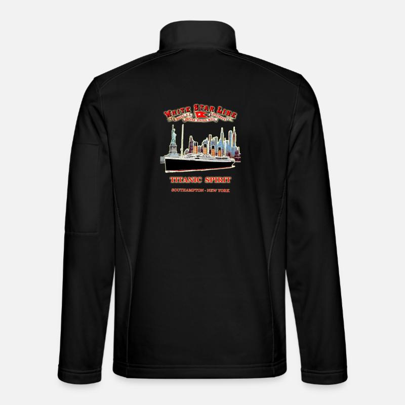 PHANTOM DER TITANIC IN NEW YORK Unisex Softshelljacke