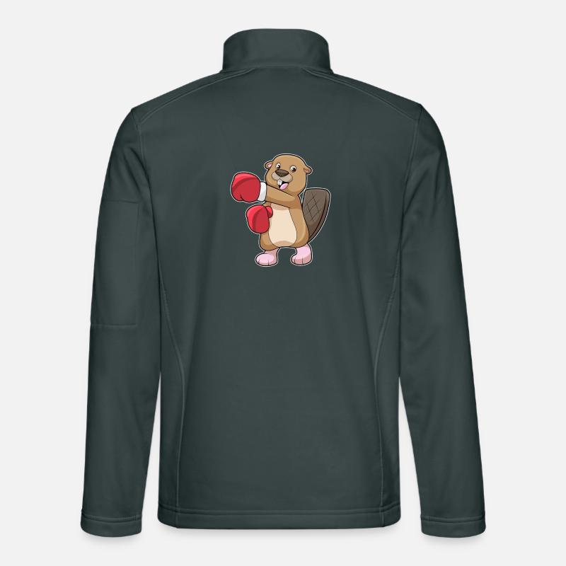 Beaver Boxer Gants de boxe Boxe Boxe Veste en tissu softshell Unisexe