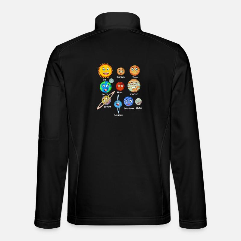 Solar system planets Unisex Softshell Jacket