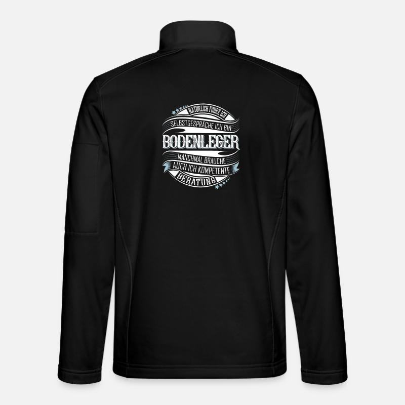 Bodenleger - Unisex Softshelljacke - Schwarz