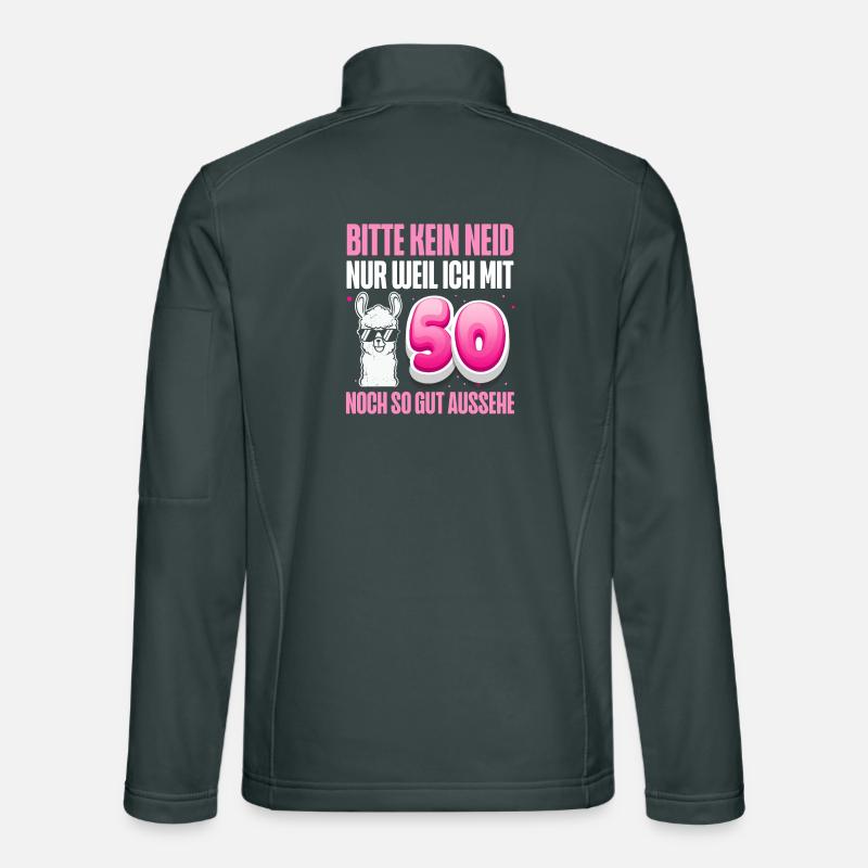 50. Geburtstag Unisex Softshelljacke