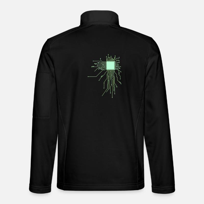 board core cpu computer nerd pc humor geek code Unisex Softshell Jacket