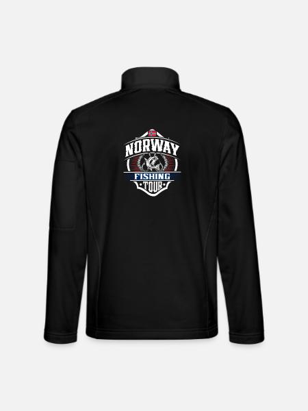 Norway Fishing Angler - Unisex Softshell Jacket - black