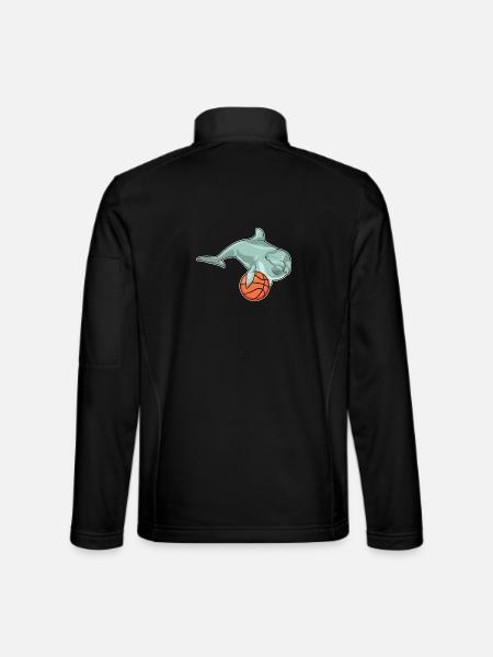 Dolphin Basketteur Basketteur - Veste en tissu softshell Unisexe - noir