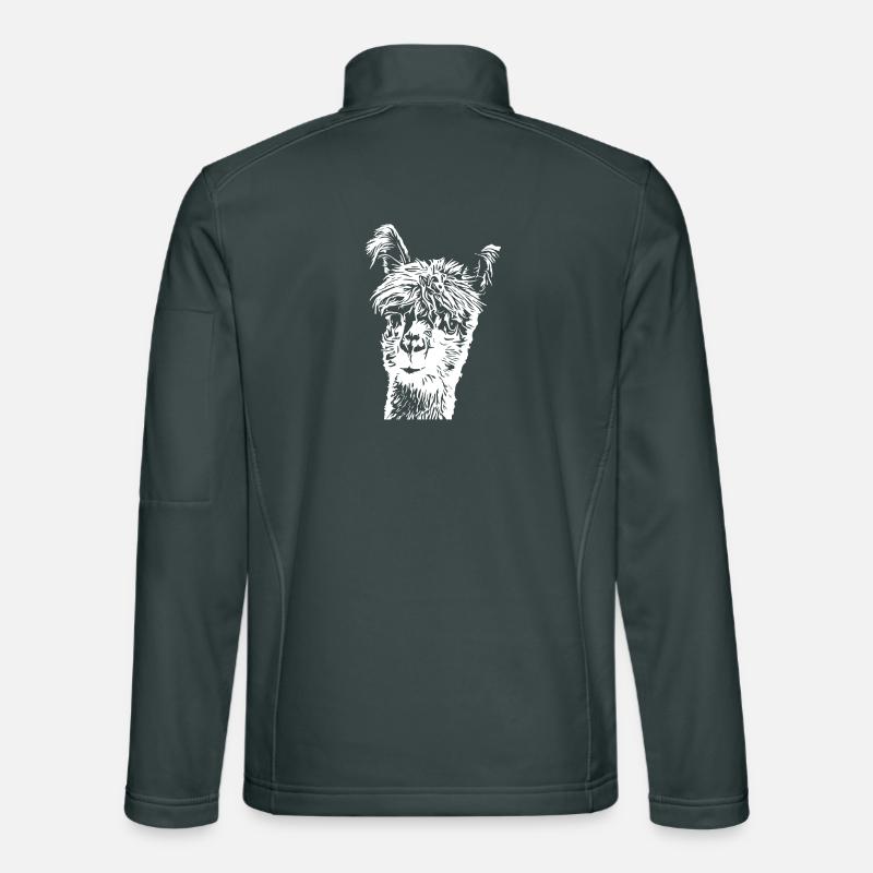 Lama Alpaca Unisex Softshell Jacket
