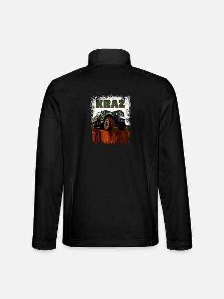 KRAZ LKW - Unisex Softshelljacke - Schwarz