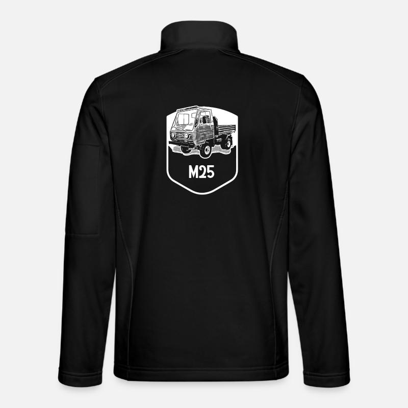 Multicar M25 - RDA - Classique - Veste en tissu softshell Unisexe - noir