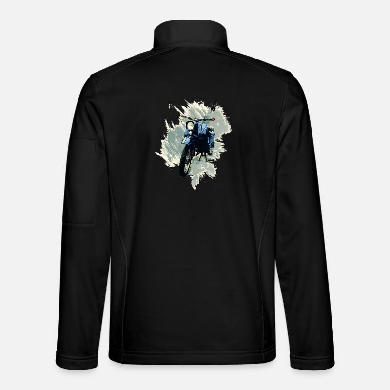 Simson Schwalbe - Unisex Softshelljacke - Schwarz