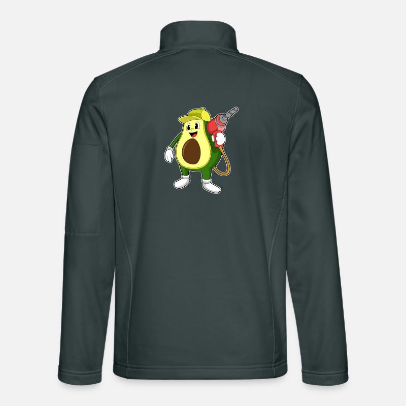 Artisanat de l’avocat Veste en tissu softshell Unisexe