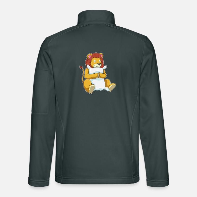 Oreiller de couchage Lion Veste en tissu softshell Unisexe