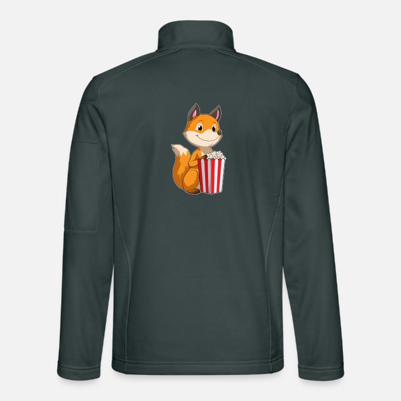 Fox Popcorn Unisex Softshell Jacket