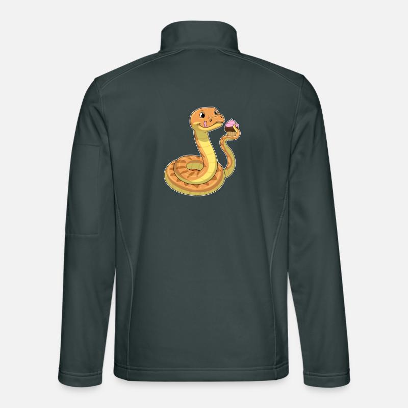 Muffin serpent Veste en tissu softshell Unisexe