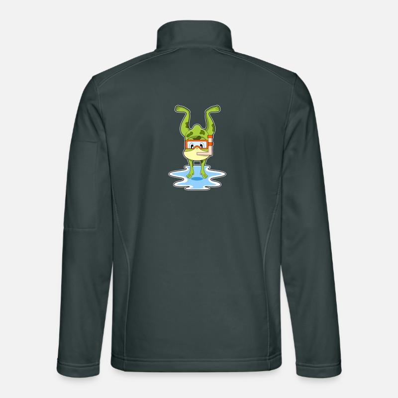 Frog Diver Snorkel Diving Unisex Softshell Jacket
