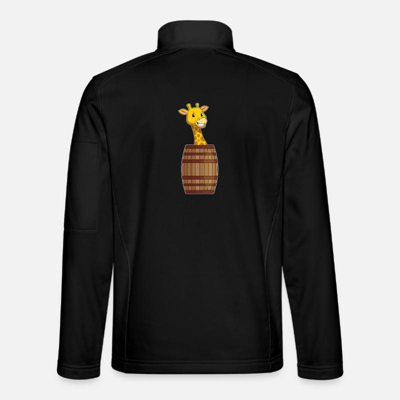 Giraffe Barrel Unisex Softshell Jacket