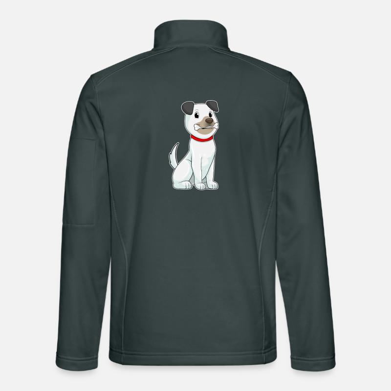 Hund Knochen Unisex Softshelljacke