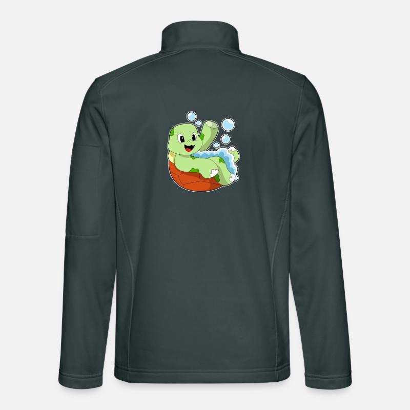 Baignoire de bain pour tortues Veste en tissu softshell Unisexe