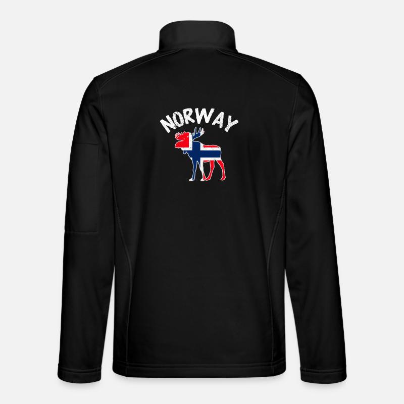 Norway - Unisex Softshell Jacket - black
