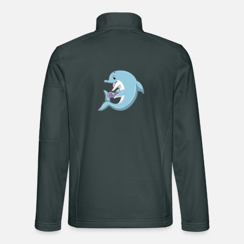 Dolphin Pearl Unisex Softshell Jacket