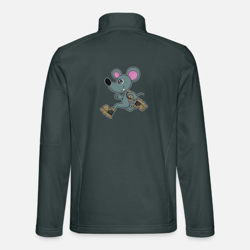 Mouse Jogger Jogging Sport Veste en tissu softshell Unisexe