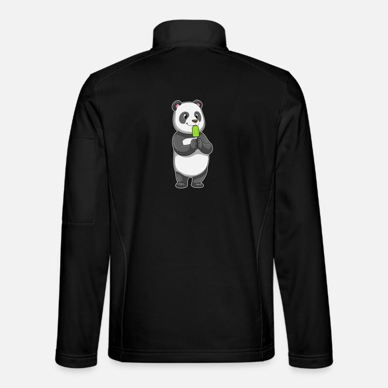 Panda Popsicles - Unisex Softshell Jacket - black