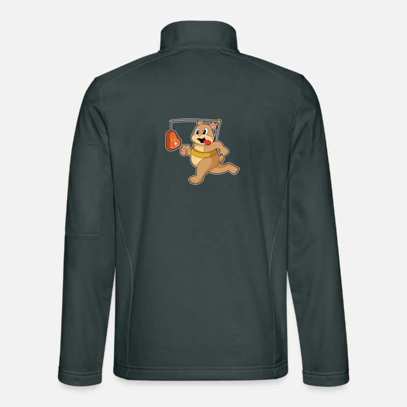 Viande d’ours Veste en tissu softshell Unisexe