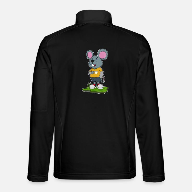 Mouse Mug - Unisex Softshell Jacket - black
