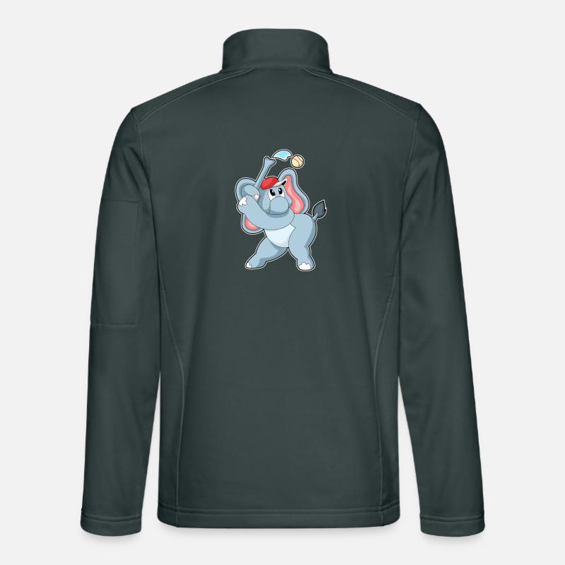 Elephant Baseball Veste en tissu softshell Unisexe