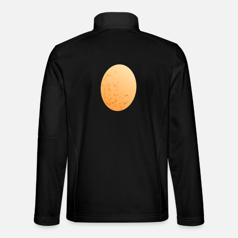 Egg chicken egg - Unisex Softshell Jacket - black