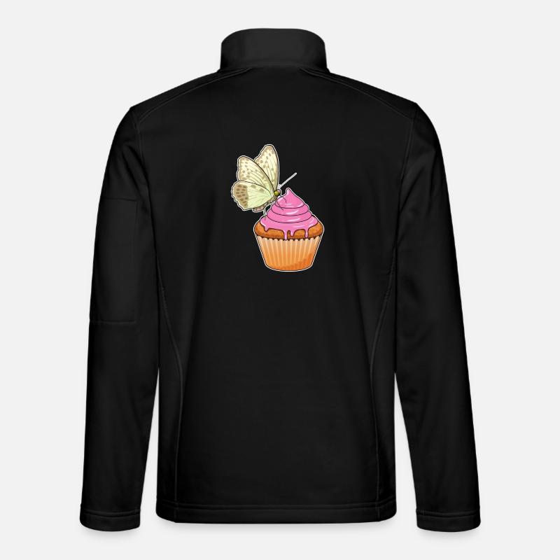 Butterfly Muffin - Unisex Softshell Jacket - black
