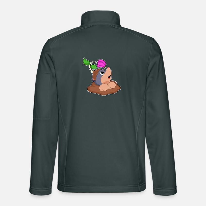 Funny Mole Unisex Softshell Jacket