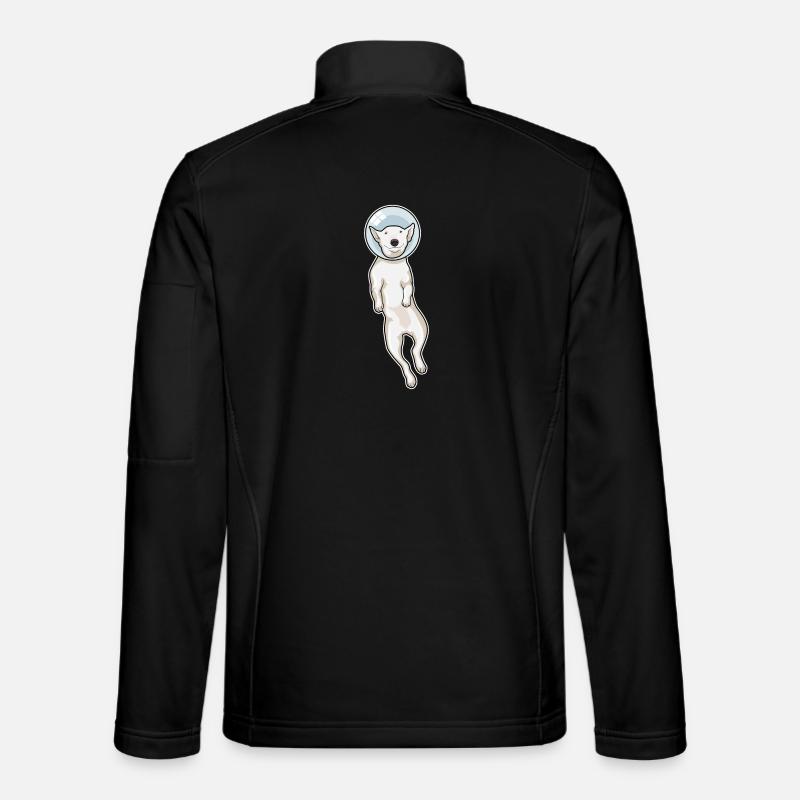 Funny Dog - Unisex Softshell Jacket - black