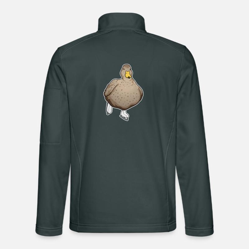 Patins à glace de canard Veste en tissu softshell Unisexe