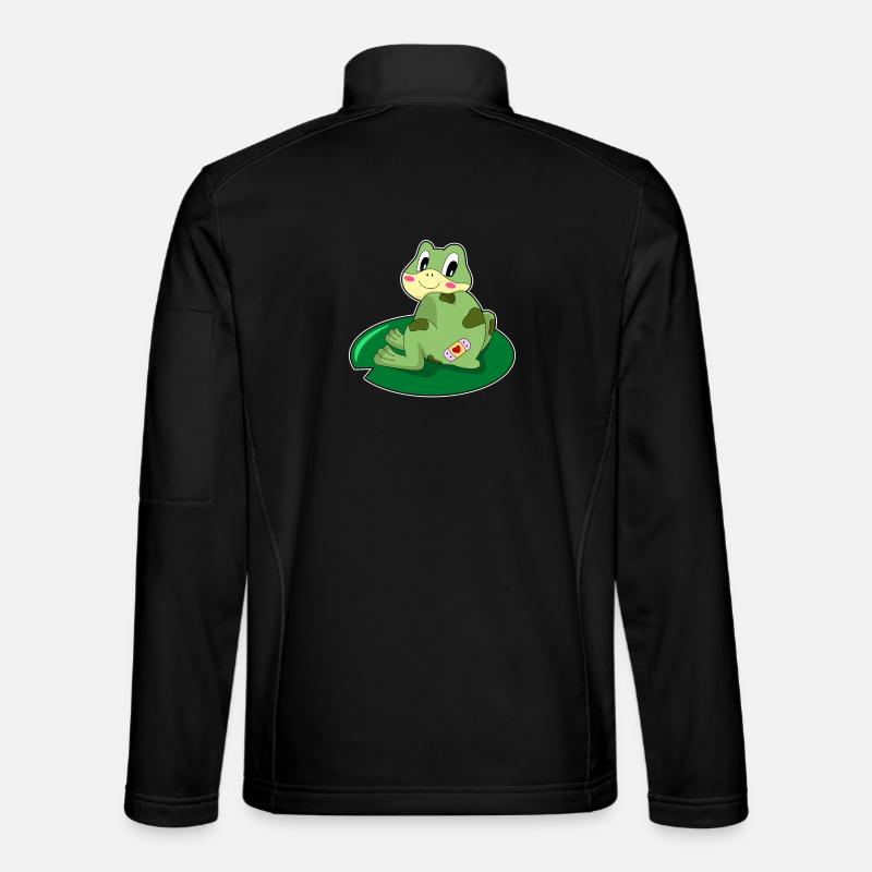Frosch Pflaster Unisex Softshelljacke