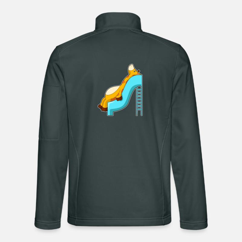 Giraffe Slide Unisex Softshell Jacket