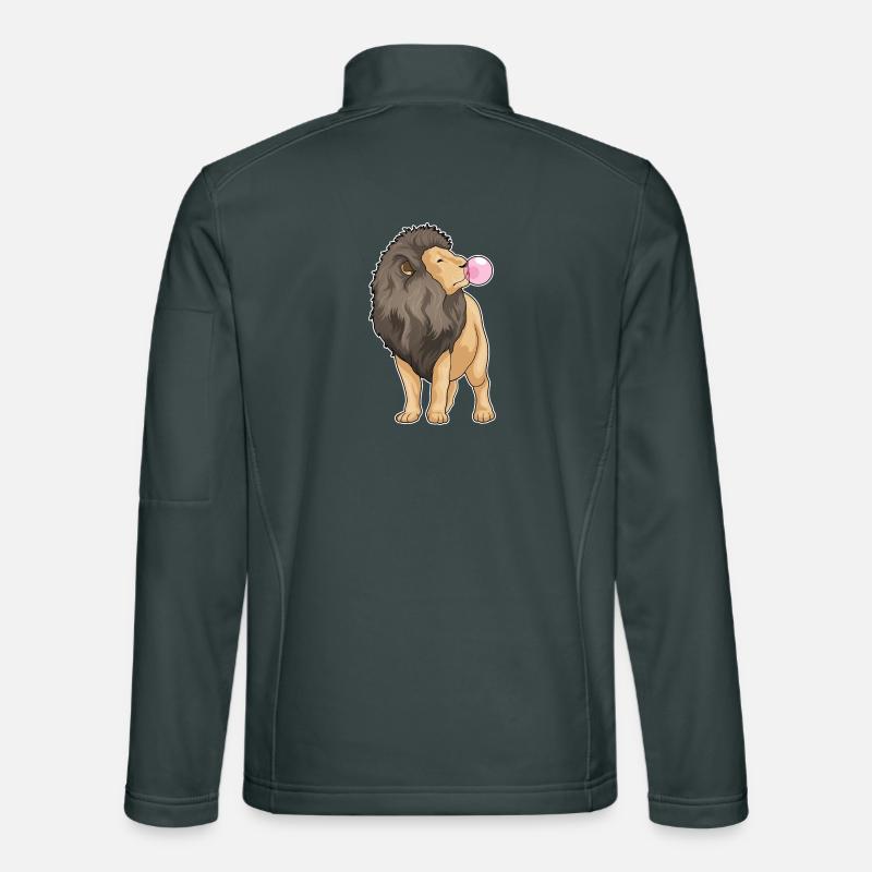 Gomme à mâcher Lion Veste en tissu softshell Unisexe
