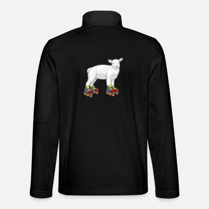 Lamm Inline skating Inline skates - Unisex Softshelljacke - Schwarz