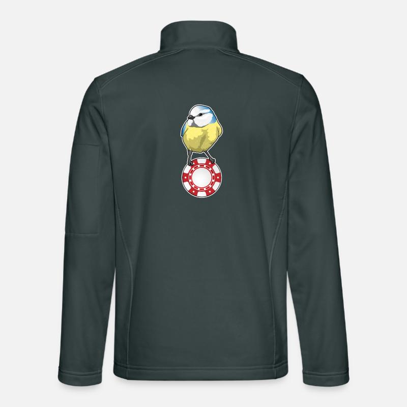 Vogel Poker Jetons de Poker Veste en tissu softshell Unisexe
