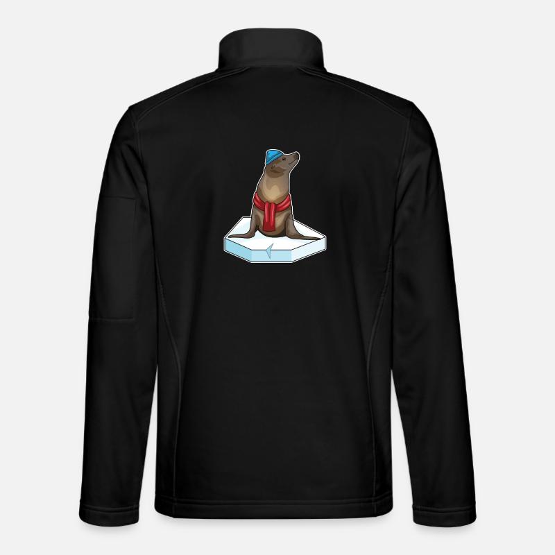 Seal Ice Plaice Unisex Softshell Jacket