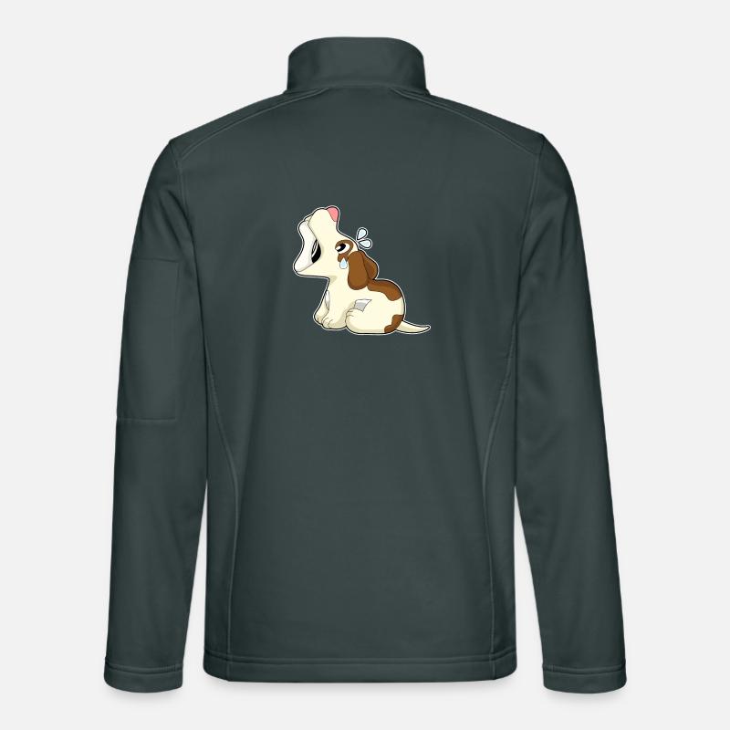 Os de chien Veste en tissu softshell Unisexe