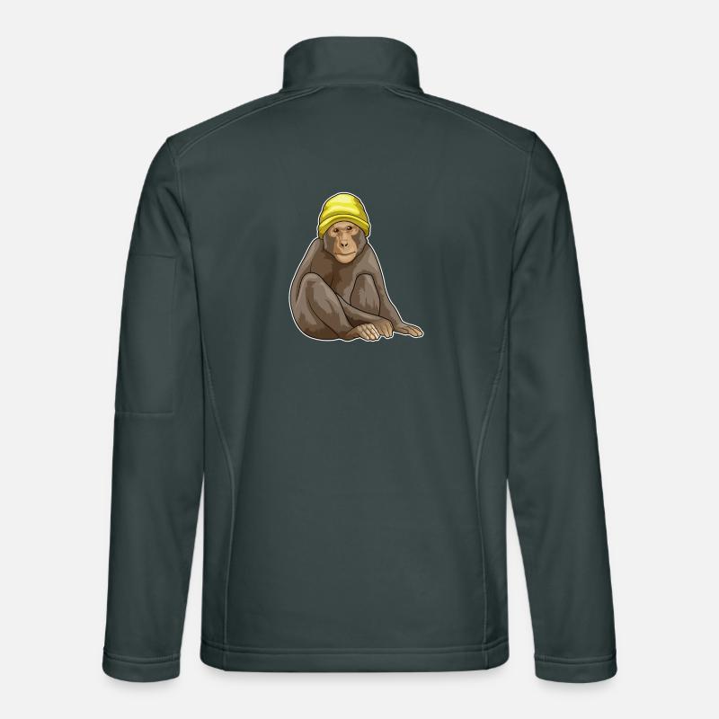 Monkey Winter Hat Unisex Softshell Jacket