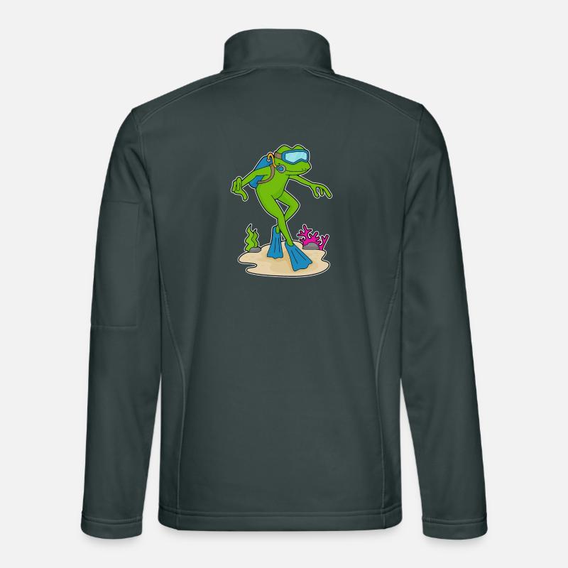 Plongeon de plongée de nage Veste en tissu softshell Unisexe
