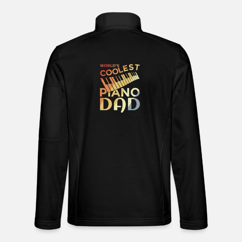 Piano father Unisex Softshell Jacket