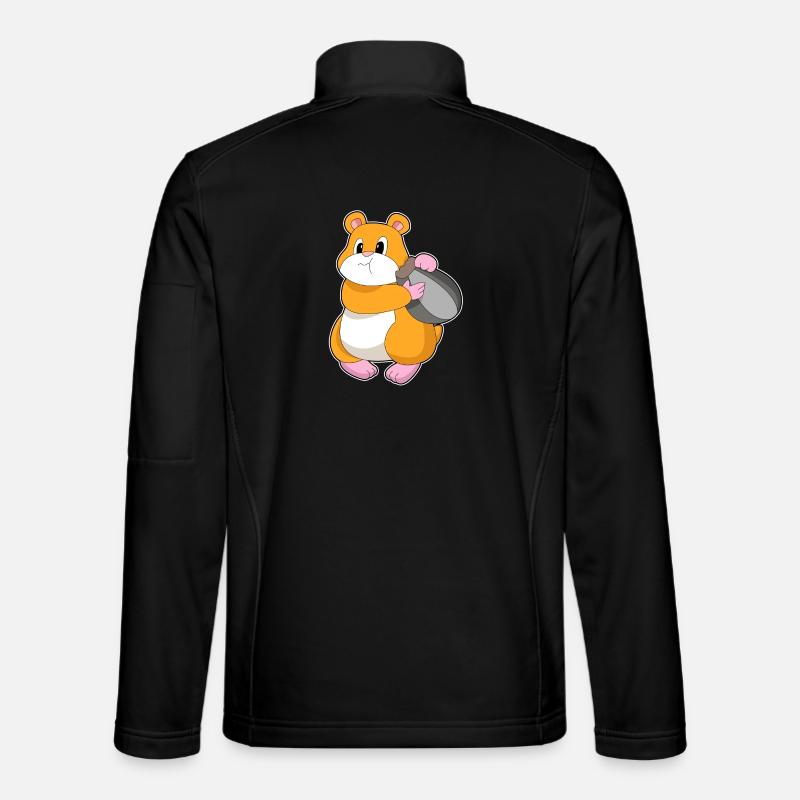 Hamster Noyer - Veste en tissu softshell Unisexe - noir