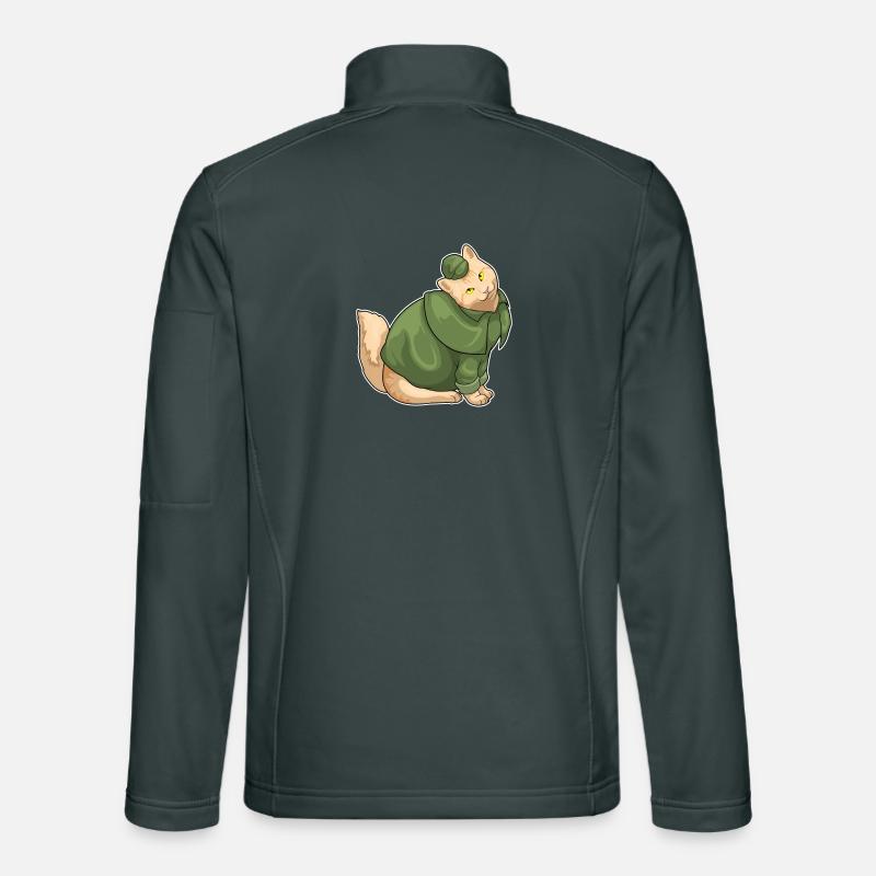 Détective de chat Veste en tissu softshell Unisexe