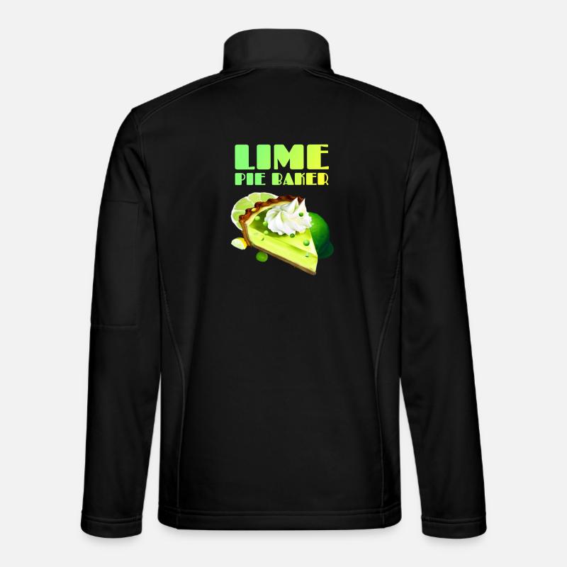 Boulanger de gâteau au citron vert - Key Lime Pie Baker Veste en tissu softshell Unisexe