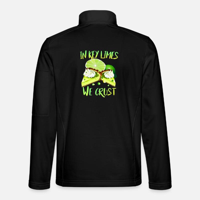 Lime cake lovers and bakers Unisex Softshell Jacket