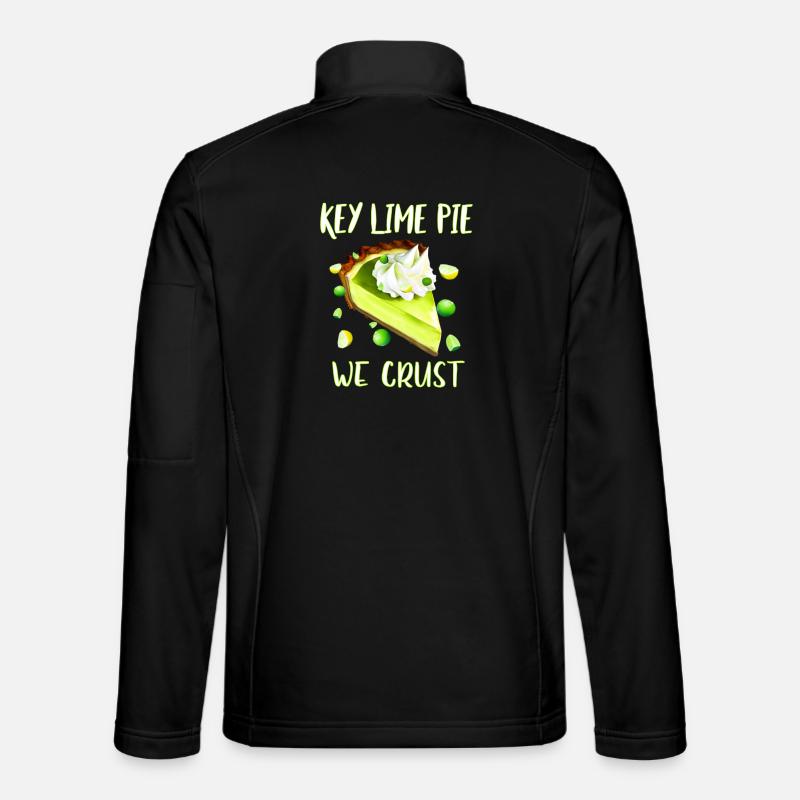 Key Lime Pie - Unisex Softshell Jacket - black