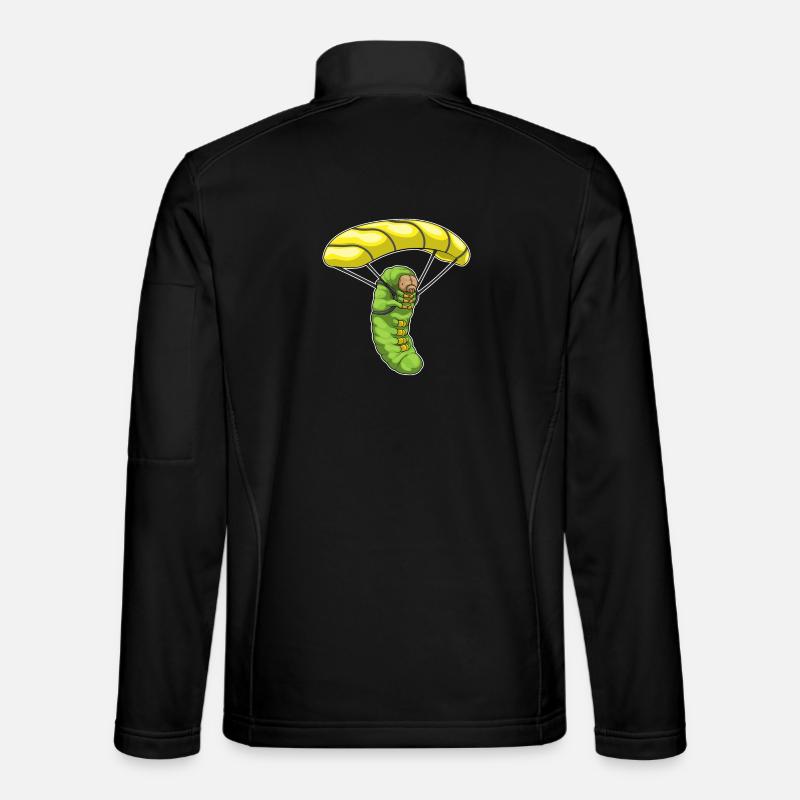 Caterpillar Parachute - Unisex Softshell Jacket - black