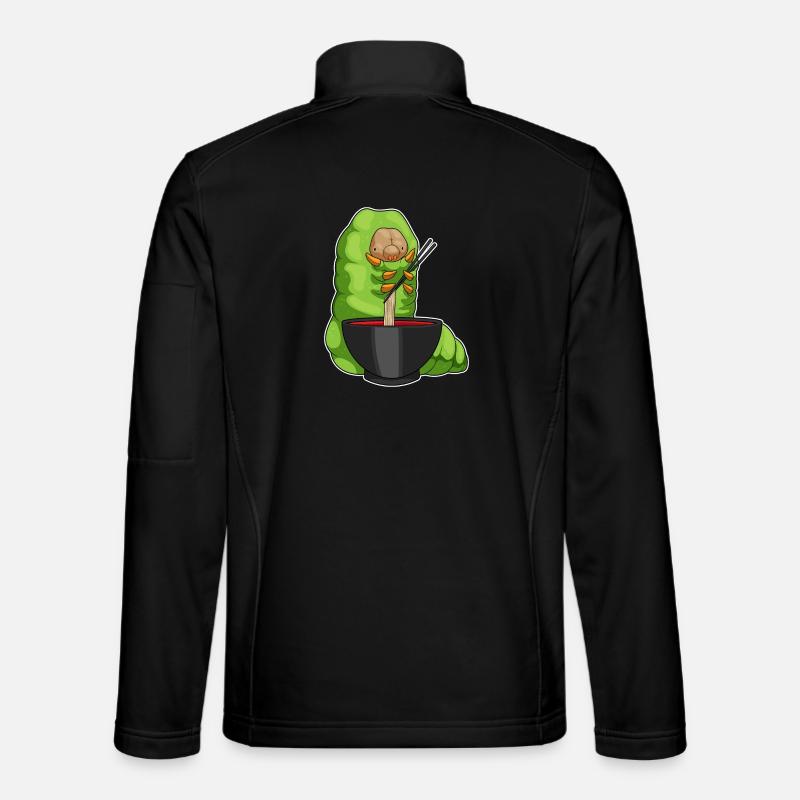 Cuisinière chenille cuisinière cuisinière de ramen Veste en tissu softshell Unisexe