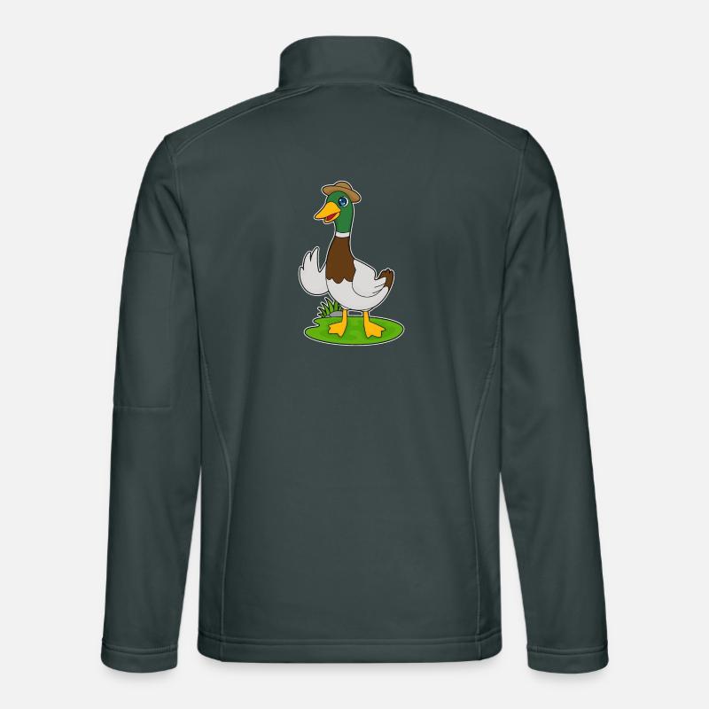 Chapeau de canard Veste en tissu softshell Unisexe